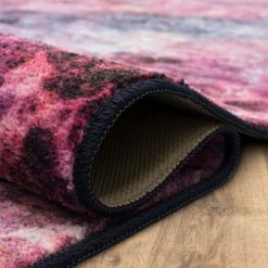 New ❤️ Mohawk Home Fractal Abstract Area Rug Purple 👍 -Mohawk Home shop unnamed file 1020