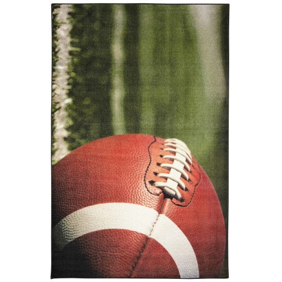 Budget โ Mohawk Home Football Field Sports Area Rug Brown/white/green ๐ 2 Budget โ Mohawk Home Football Field Sports Area Rug Brown/white/green ๐ - Image 2