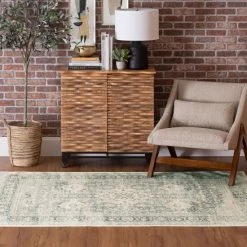 Hot Sale ⭐ Mohawk Home Kolab Distressed Ornamental Area Rug 🎉