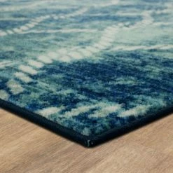Hot Sale 😀 Mohawk Home Diamond Rope Aqua Area Rug 💯 -Mohawk Home shop unnamed file 1079
