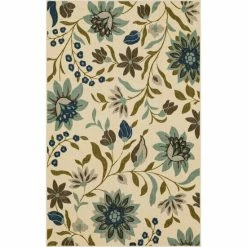 Coupon ⌛ Mohawk Home Clarita Cream Blue Floral Botanical Area Rug Cream/blue/green 🤩 -Mohawk Home shop unnamed file 1110