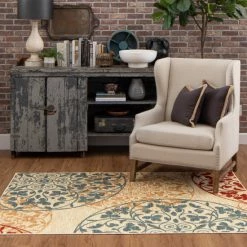 Deals ❤️ Mohawk Home Medallones Area Rug Tan/grey ✔️