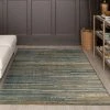 Budget 🌟 Mohawk Home Santos Blue Transitional Striped Area Rug ⌛