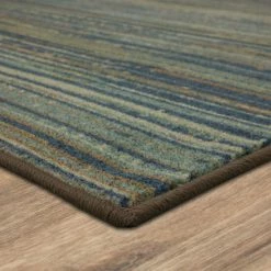 Budget 🌟 Mohawk Home Santos Blue Transitional Striped Area Rug ⌛ -Mohawk Home shop unnamed file 1153