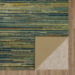 Budget 🌟 Mohawk Home Santos Blue Transitional Striped Area Rug ⌛ -Mohawk Home shop unnamed file 1154