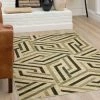 Hot Sale 🛒 Mohawk Home St Charles Beige Modern Contemporary Geometric Area Rug 😉