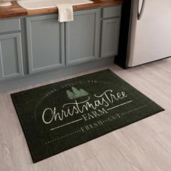 New 🥰 Mohawk Home 🔔 Christmas Tree Farm Holiday Accent Area Rug 😉