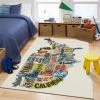 Discount ✔️ Mohawk Home United States Map Educational Kids' Area Rug 🔥