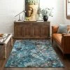 Cheapest ⌛ Mohawk Home Layered Marble Abstract Area Rug Graphite 🌟