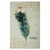 Wholesale 🔔 Mohawk Home Free Feather Boho Area Rug Teal 🔔