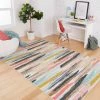 Coupon 😀 Mohawk Home Brushed Stripe Abstract Area Rug ⌛