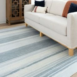 Hot Sale 🛒 Mohawk Home Parallel Abstract Stripe Area Rug Blue 🎁 -Mohawk Home shop unnamed file 1381