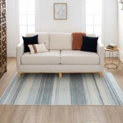 Hot Sale 🛒 Mohawk Home Parallel Abstract Stripe Area Rug Blue 🎁 -Mohawk Home shop unnamed file 1383