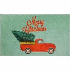 Cheap ⭐ Mohawk Home Merry 🎅 Christmas Truck Multi Area Rug Blue/red 🧨 -Mohawk Home shop unnamed file 1402
