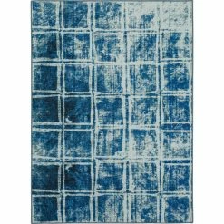 Hot Sale 👏 Mohawk Home Abstract Double Squares Blue Area Rug 🤩 -Mohawk Home shop unnamed file 1405