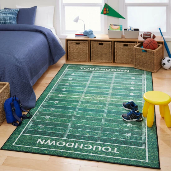 Flash Sale ๐ Mohawk Home Football Yards Sports Area Rug ๐ 3 Flash Sale ๐ Mohawk Home Football Yards Sports Area Rug ๐ - Image 3