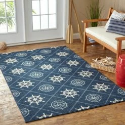 Best reviews of 😀 Mohawk Home Nautical Compass Area Rug 🥰