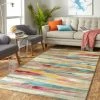 Wholesale 🎁 Mohawk Home Spring Window Abstract Stripe Area Rug 🎉