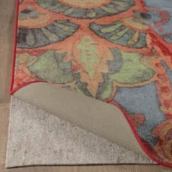 Promo 🌟 Mohawk Home Boho Bright Area Rug Red/blue 😀 -Mohawk Home shop unnamed file 1462