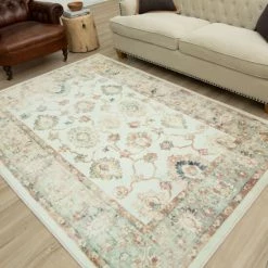Top 10 ✨ Mohawk Home Lancaster Traditional Floral Ornamental Area Rug Cream 🎁 -Mohawk Home shop unnamed file 1490