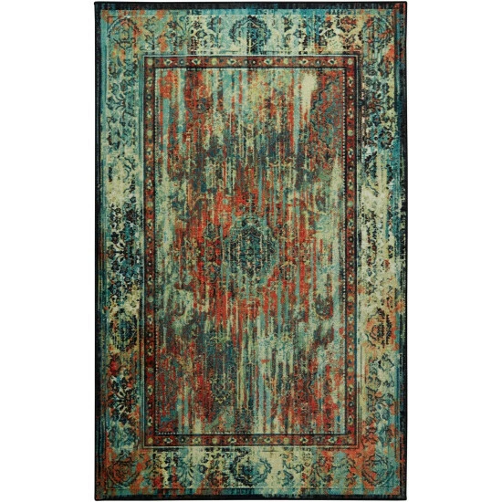 Outlet ๐คฉ Mohawk Home Deangelo Area Rug Pink/teal โ 8 Outlet ๐คฉ Mohawk Home Deangelo Area Rug Pink/teal โ - Image 8