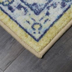 Promo 🎁 Mohawk Home Flint Area Rug Blue/yellow 🎁 -Mohawk Home shop unnamed file 1520