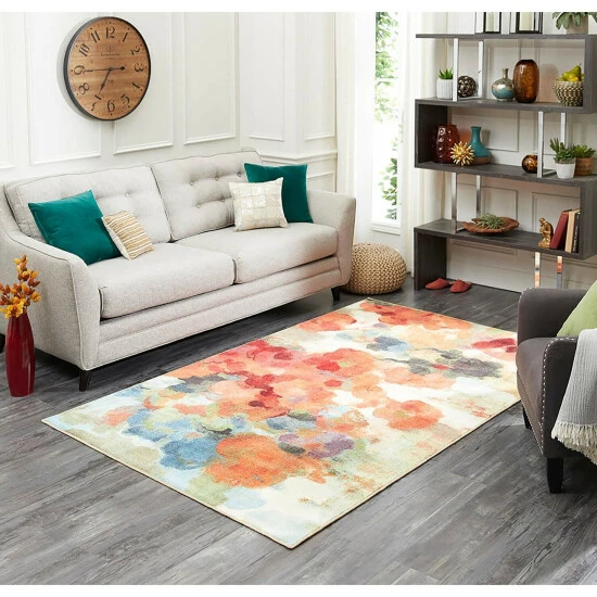 Outlet ๐ฅ Mohawk Home Colorful Abstract Floral Garden Area Rug ๐ 5 Outlet ๐ฅ Mohawk Home Colorful Abstract Floral Garden Area Rug ๐ - Image 5