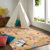 New ⌛ Mohawk Home Animal Toss Kids Cartoon Area Rug 🔥