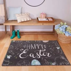 Promo 😀 Mohawk Home Happy Easter Scatter Accent Rug Cream 🧨