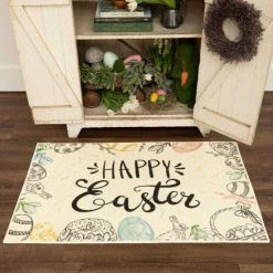 Promo 😀 Mohawk Home Happy Easter Scatter Accent Rug Cream 🧨 -Mohawk Home shop unnamed file 1551