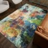 Discount ❤️ Mohawk Home Decollage Abstract Area Rug Green/teal 🎉