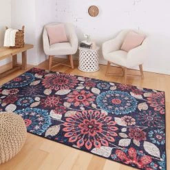 Flash Sale 🤩 Mohawk Home Floral Dream Area Rug Spice ✨ -Mohawk Home shop unnamed file 1588