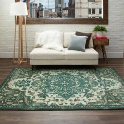 Promo 😉 Mohawk Home Emiko Traditional Ornamental Medallion Area Rug Navy/tan 🛒 -Mohawk Home shop unnamed file 1611