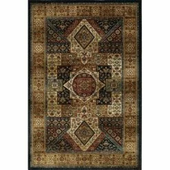 Cheap 😀 Mohawk Home Framed Medallion Gold Area Rug 6'6"x9'6" - 7' X 10' 🤩