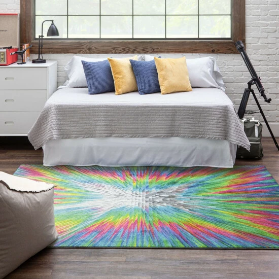 Best Pirce โญ Mohawk Home Rainbow Vortex Area Rug ๐ 1 Best Pirce โญ Mohawk Home Rainbow Vortex Area Rug ๐