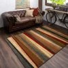 Flash Sale 😀 Mohawk Home Mayan Sunset Sierra Multicolor Stripe Area Rug ❤️