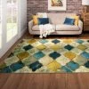 Best reviews of ⌛ Mohawk Home Hamilton Geometric Tile Area Rug 🤩