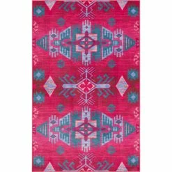 Discount ✔️ Mohawk Home Eidenau Aztec Southwestern Tribal Area Rug Seafoam 😀 -Mohawk Home shop unnamed file 1677