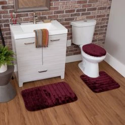 Top 10 👏 Mohawk Home Veranda Bath Rug 3 Piece Set Navy 🥰 -Mohawk Home shop unnamed file 1690