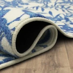 Buy ✔️ Mohawk Home Floral Stencil Blue Area Rug 😍 -Mohawk Home shop unnamed file 1798