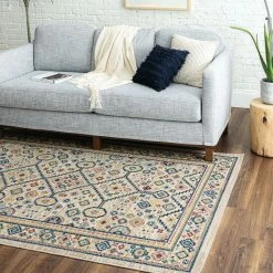 Outlet ⭐ Mohawk Home Epimetheus Ornamental Border Area Rug Green 👍 -Mohawk Home shop unnamed file 1887