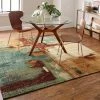 Buy 🧨 Mohawk Home Aqua Fusion Abstract Modern Area Rug 😍