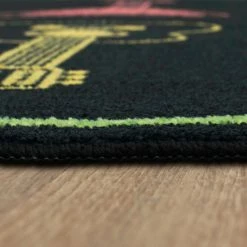 Brand new 🌟 Mohawk Home Neon Tunes Guitar Kids Playroom Area Rug 💯 -Mohawk Home shop unnamed file 1911