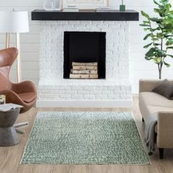 Best Sale 🔔 Mohawk Home Gray Crocodile Skin Animal Print Area Rug 🔔