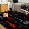 New 😉 Mohawk Home Guitar Montage Kids Playroom Area Rug Multi ⌛