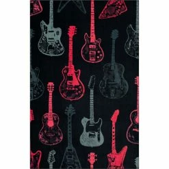 New 😉 Mohawk Home Guitar Montage Kids Playroom Area Rug Multi ⌛ -Mohawk Home shop unnamed file 1978