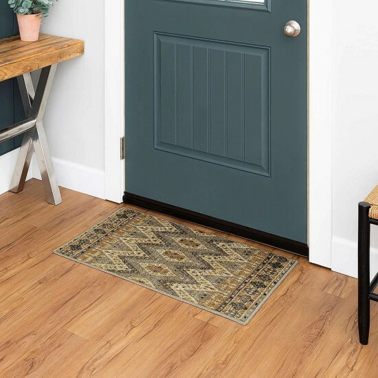 Brand new ๐ Mohawk Home Saddlebrooke Ornamental Diamond Area Rug Grey โญ 3 Brand new ๐ Mohawk Home Saddlebrooke Ornamental Diamond Area Rug Grey โญ - Image 3