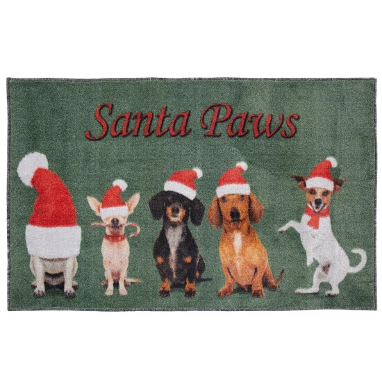 New โ Mohawk Home Prismatic Santa Paws Area Rug - 2'6" X 4'2" ๐ 2 New โ Mohawk Home Prismatic Santa Paws Area Rug - 2'6" X 4'2" ๐ - Image 2