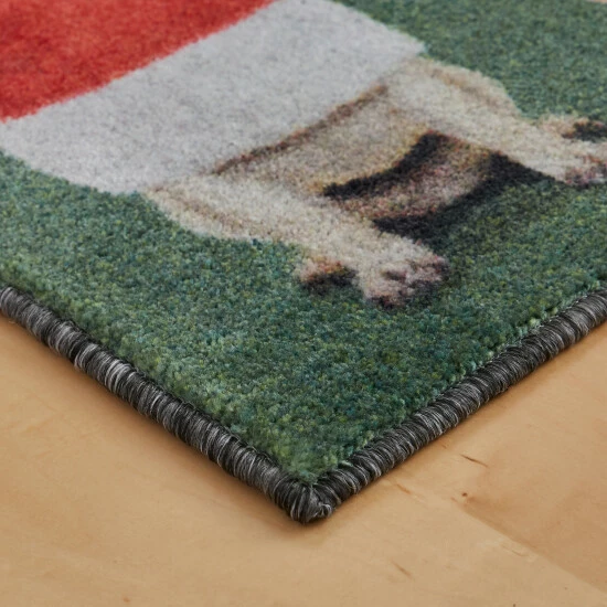 New โ Mohawk Home Prismatic Santa Paws Area Rug - 2'6" X 4'2" ๐ 3 New โ Mohawk Home Prismatic Santa Paws Area Rug - 2'6" X 4'2" ๐ - Image 3