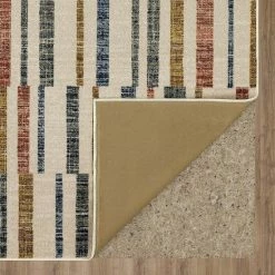 Best Pirce 👍 Mohawk Home Riverbend Geometric Stripe Area Rug Multi 🌟 -Mohawk Home shop unnamed file 2077